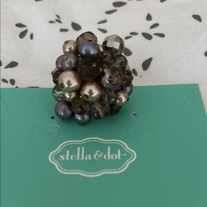 Stella & Dot Multicolor Cluster Ring